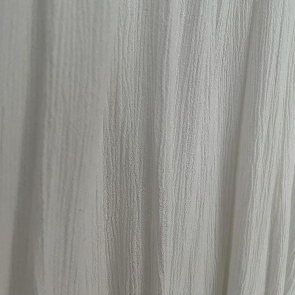 Long white boho shirt - Picture 2 of 3